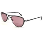 Vintage Eyeworks Sunglasses Slam 552 Gray Round Frames With Purple Lenses New. Price: $73.43.