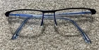 Shaq Frames Only Eyeglasses Zyloware Black And Blue 55-17-150 Pre-owned. Price: $29.99.
