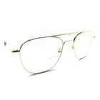 Capri DC158 Polished Gold Oversized Eyeglasses Frames 55-20 140 Unisex Fashion Pre-owned. Price: $59.99.