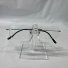 Charmant Eyeglasses, (frames Only), CH8333 Gr Titanium, 51-19-145 Pre-owned. Price: $97.50.