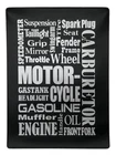 "motorcycle" Vehicle Inspection Certificate Case Black X Silver New. Price: $12.00.