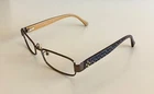 Coach HC5001-9023 Taryn Dark Brown With Signature Eyeglass Frames 52-16-135 Pre-owned. Price: $31.88.