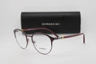 New Burberry 1318 1250 Burgundy Brown Gunmetal Authentic Eyeglasses 51-19. Price: $183.96.