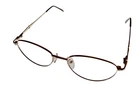 Bob Mackie Unisex Gold Lavander Rectangle Metal Eyewear Frame. BM136. 54MM New. Price: $34.99.