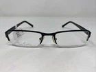 Pierre Cardin Pc 607 0003 53-19-140 Satin Black Half Rim Eyeglasses Frame -J19 New. Price: $58.50.