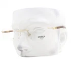 Starck Rimless Eyeglasses 2062 0004 Shiny Light Gold 57MM No Case New. Price: $199.50.