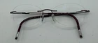 Silhouette Titanium Frames Only Eyeglasses 5521 70 4040 Purple 49-17-135 Pre-owned. Price: $58.88.