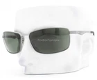 Ray-ban Sunglasses Rb 3498 004/71 Gunmetal Dark Silver Green Tinted 64MM W/case New. Price: $139.50.