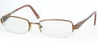 Liz Claiborne L346 0TE7 Brown Copper Eyeglasses Frame 50-18-135MM "read" Pre-owned. Price: $13.50.
