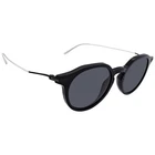 Prada Dark Gray Phantos Titanium Men's Sunglasses 12YS 1AB5S0 51 New. Price: $262.48.