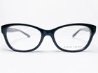 New Ralph Lauren RL6155 5001 Womens Eyeglases Frames Black Rectangle 52/16 140. Price: $79.99.