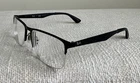 Ray-ban Eyeglass Frames RB6335 2503 Matte Black Metal Half Rim Unisex 54 17 145 Pre-owned. Price: $39.99.