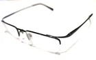 Ray Ban RB8582 1017 Tiny Crack Black Titanium Half Rim Eyeglasses 51-19 140 Read Pre-owned. Price: $24.96.