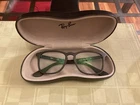 Ray-ban Eyeglasses Frames RB7074 5364 Matte Rubberized Black 52-18-145 + Case Pre-owned. Price: $22.00.