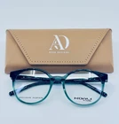 Koali (morel) 8191K BB013 Teal Unisex Panto Full Rim Eyeglasses 50-18-135 B:43 New. Price: $49.99.