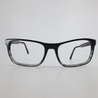 Emporio Armani Ea 3120 5566 Black Grey Gradient Rectangular Eyeglass Frame 55-18 Pre-owned. Price: $68.62.