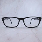 Maui Jim Mjo 2204-02 Black Rectangular Optical Eyeglasses Frames Mens 53-17-143 Pre-owned. Price: $25.91.