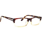 Prada Eyeglasses Vpr 05N RWX-1O1 Tortoise Honey Rectangular Italy 55 16 135 Pre-owned. Price: $129.99.