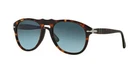 Persol PO0649 24/86 54 Sunglasses Havana Blue Lens New. Price: $199.99.