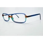 Moschino Eyeglass Frames Womens Blue Brown 3639-V Italy 49-16-135 Pre-owned. Price: $89.99.