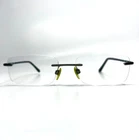 Burberry Eyeglasses Frames 1003 Silver/black 54-17-135 H8635 Pre-owned. Price: $75.98.