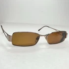 Versace Sunglasses Frames Only Mod 1117-B 1013 Brown Square 51-17 135 Italy Pre-owned. Price: $34.49.