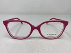 Vogue Eyewear Vy 2012 2812 45-16-125 Hot Pink Full Rim Eyeglasses Frame New. Price: $60.00.