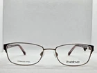 Bebe BB5144 770 Rose Gold 53-17-140 Flex Hinge Eyeglasses New. Price: $37.99.