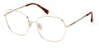 Max Mara MM5077-H 032 Gold Metal Optical Eyeglasses Frame 56-18-135 New. Price: $127.60.