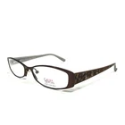 Chelsea Morgan CM823 Eyeglasses Frames Brown Gray Rectangular 51-16-130 New. Price: $39.93.