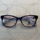 Converse CV5003 501 Purple Plastic Full Rim Eyeglasses 52-17-140 New. Price: $49.99.