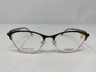 Enhance 4282 53-18-140 Brown/gold Metal Full Rim Eyeglasses Frame /M98 New. Price: $52.50.