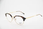 New Ray-ban Rb 7229 2012 Havana Gold Clubmaster Authentic Eyeglasses 53-20. Price: $140.25.