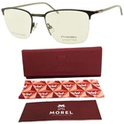New Morel 30248L GR12 Black Square 55MM Unisex Acetate Optical Frame Eyeglasses. Price: $99.99.