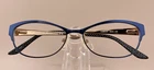 Kate Spade Eyeglasses Frame Camelot 0DL9 Blue 52-15-135 Metal Cat Pre-owned. Price: $20.87.