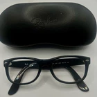 Preowned Ray-ban RB5184 2000 Black Eyeglass Frames 50-18-145 W/ Case & Cloth Pre-owned. Price: $49.99.