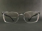 Adin Thomas Eyeglasses Frames AT-514 C2 Clear Black Rectangle Full Rim 55-17-148 New. Price: $74.99.