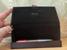 Paul Smith Authentic Eyeglasses Sunglasses Black Traingle Fold Hard Case Only New. Price: $24.99.