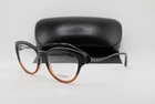 New Coach Hc 6093 5490 Black Amber Glitter Fade Authentic Eyeglasses 52-17. Price: $91.56.