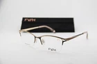 New Fysh 3743 M200 Black Gold Brown Authentic Frames W/case Eyeglasses 52-17. Price: $152.10.