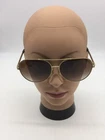 Tory Burch TY6078 325013 Shiny Gold Metal Sunglasses 62-13-140 Brown Lens Pre-owned. Price: $19.99.