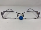 Max Mara Eyeglasses Frame Italy Mm 809/U XU9 53-17-135 Purple Full Rim Y184 New. Price: $33.62.