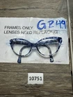 Ralph Lauren RA7116 5848 Eyeglasses Blue Clear Cat Frames 54-16-145. Pre-owned. Price: $29.06.