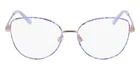 Bebe BB5207 Eyeglasses Women Blue Floral Cat 51MM New 100% Authentic. Price: $123.75.