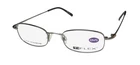 New Tiflex 1503 Glasses Rectangular Full-rim 033 Titanium Gray 49-19-140 Mens. Price: $59.95.