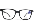 Iconik Eyeglasses Frames Simon C01 Matte Black Square Horn Rim 52-19-148 New. Price: $95.05.