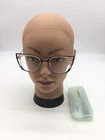 Lensmart YC-23182 C4 Eyeglasses Optical Frame 52-19-141 Gold/black Pre-owned. Price: $12.99.