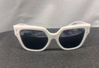 Dolce & Gabbana DG4471 White Sunglasses, Women's Oversized Square, No Case New. Price: $162.00.