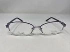 Joan Collins Eyeglasses Frame 9776 52-16-135 Lilac Half Rim XP30 New. Price: $56.00.
