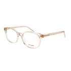 Saint Laurent Sl M113O 003 Nude Plastic Round Eyeglasses 54MM New. Price: $169.33.